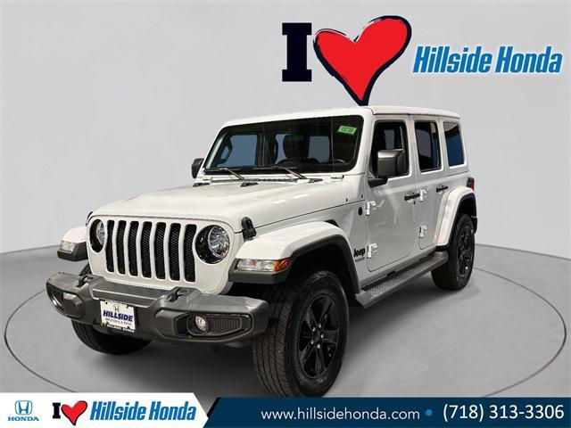 used 2021 Jeep Wrangler Unlimited car, priced at $24,538