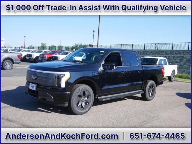 new 2025 Ford F-150 Lightning car, priced at $66,774