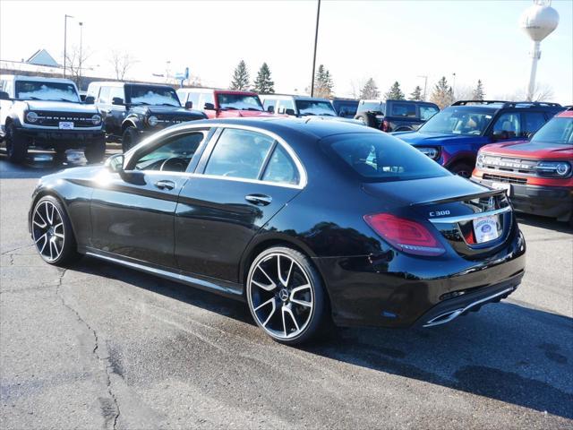 used 2021 Mercedes-Benz C-Class car, priced at $25,495