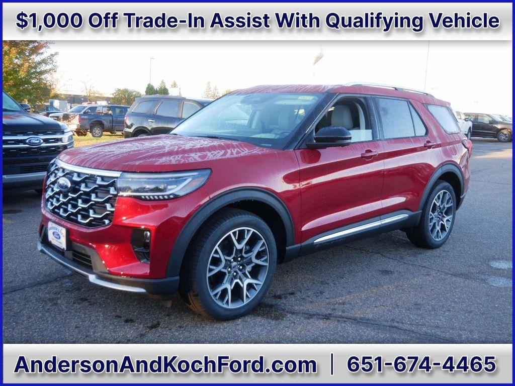 new 2025 Ford Explorer car, priced at $56,141