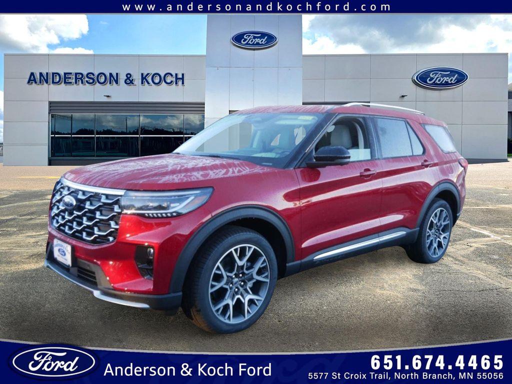new 2025 Ford Explorer car, priced at $56,141