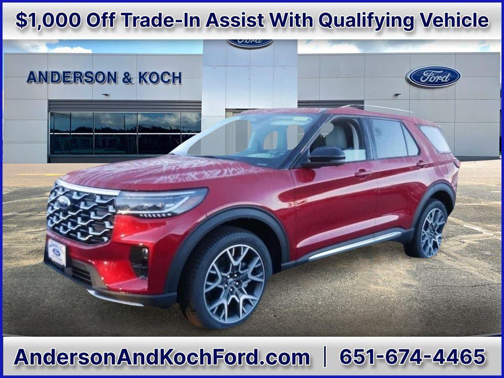 new 2025 Ford Explorer car, priced at $56,141
