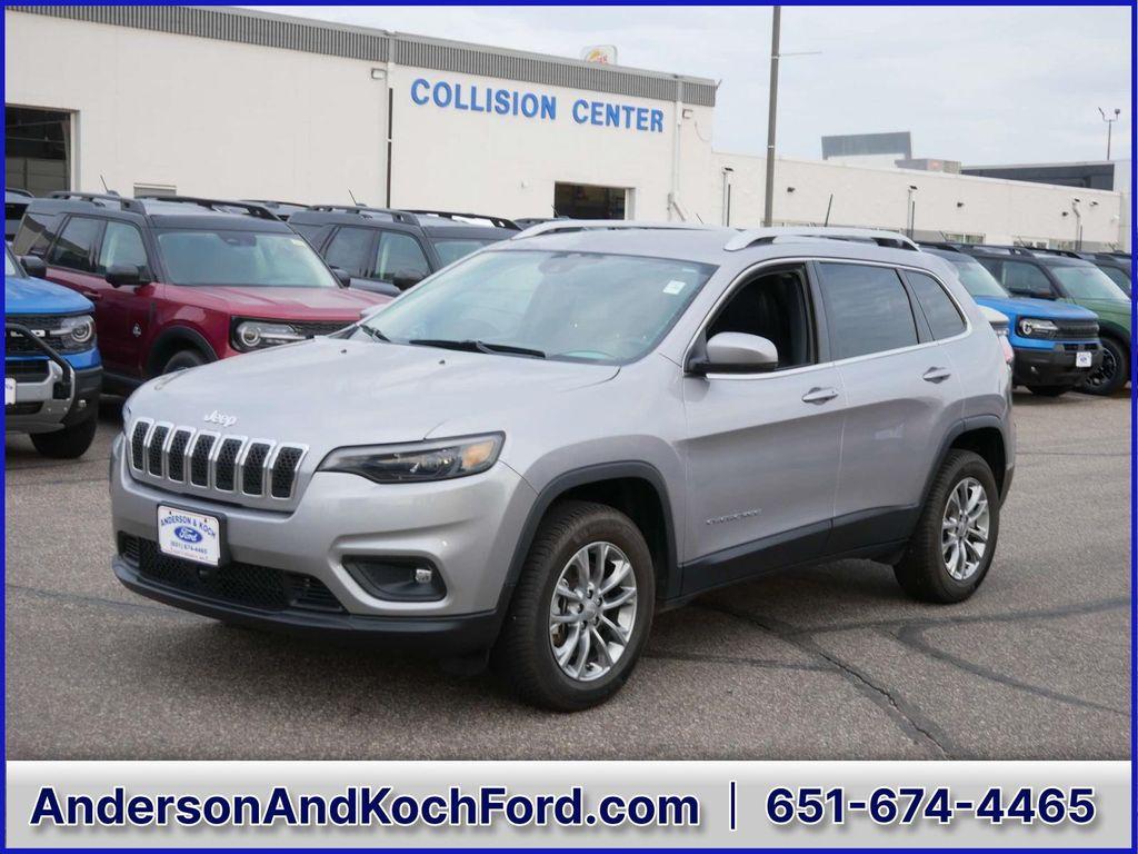 used 2021 Jeep Cherokee car, priced at $22,795