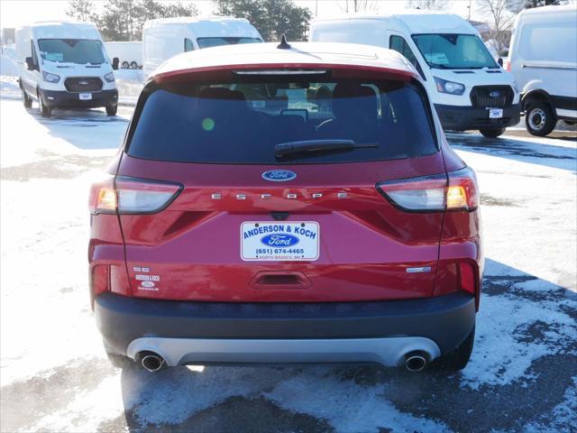 used 2020 Ford Escape car, priced at $16,495