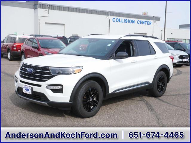 used 2021 Ford Explorer car, priced at $27,495