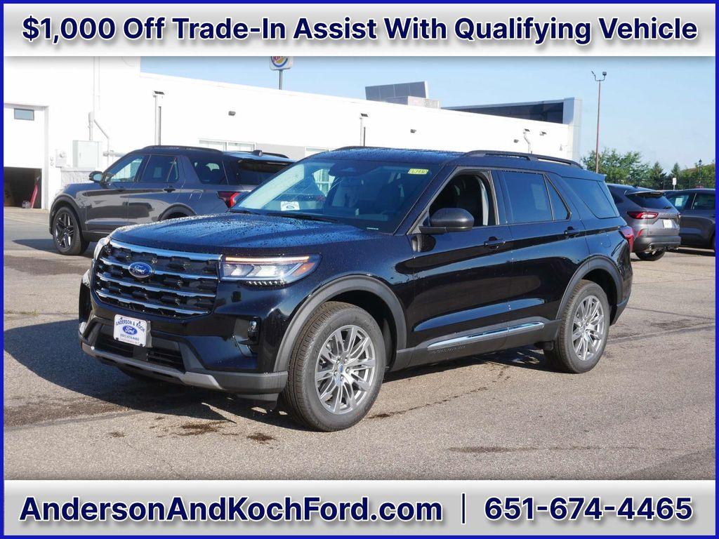 new 2025 Ford Explorer car, priced at $44,856