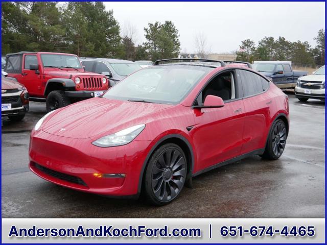 used 2023 Tesla Model Y car, priced at $32,495