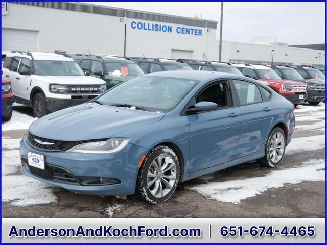 used 2015 Chrysler 200 car, priced at $7,995