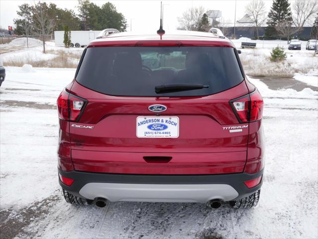 used 2019 Ford Escape car, priced at $17,495