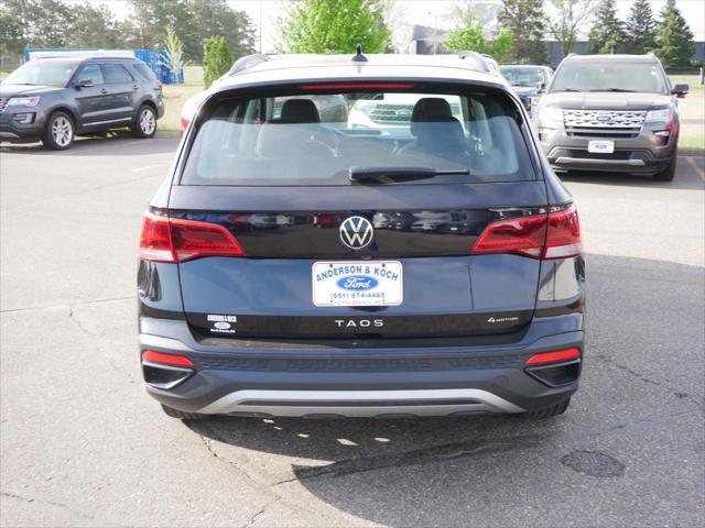 used 2022 Volkswagen Taos car, priced at $17,495