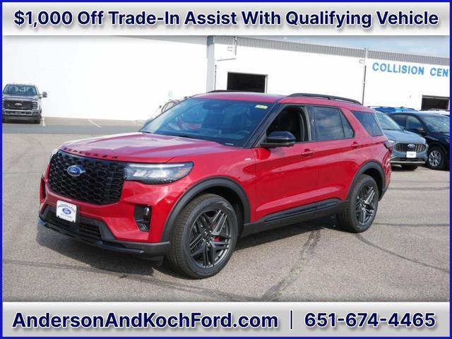 new 2025 Ford Explorer car, priced at $50,463