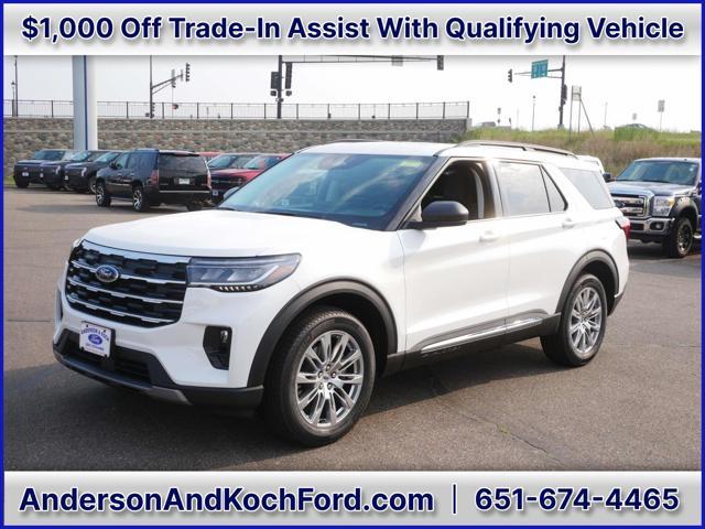 new 2025 Ford Explorer car, priced at $45,783