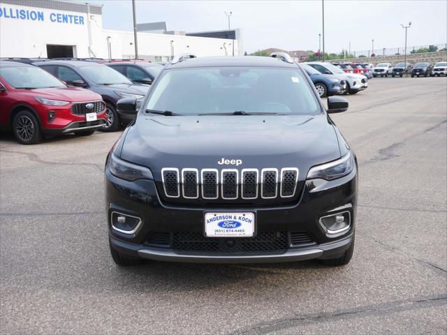 used 2021 Jeep Cherokee car, priced at $20,995