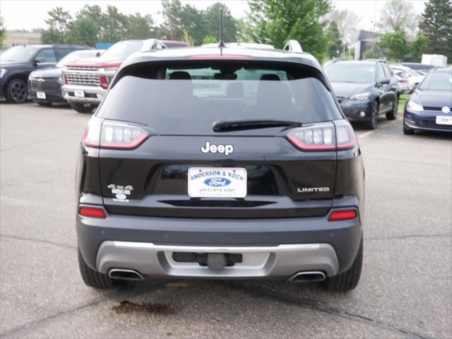 used 2021 Jeep Cherokee car, priced at $20,995