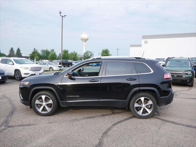 used 2021 Jeep Cherokee car, priced at $20,995