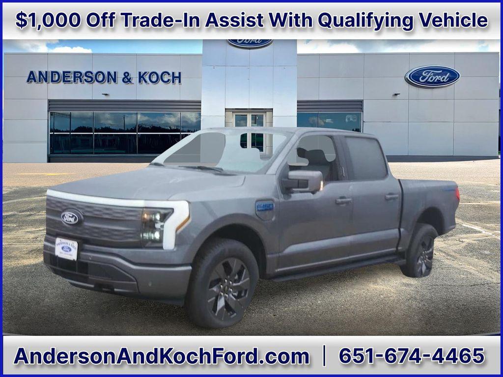 new 2025 Ford F-150 Lightning car, priced at $66,749