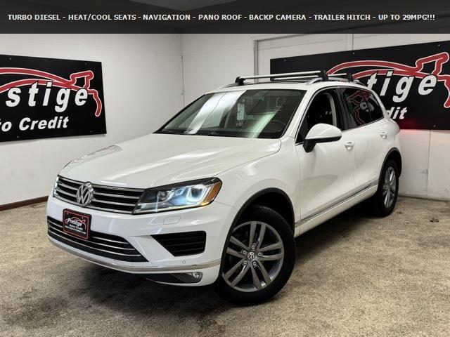 used 2016 Volkswagen Touareg car, priced at $23,999