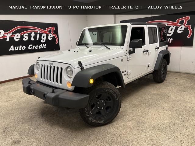 used 2018 Jeep Wrangler JK Unlimited car, priced at $18,707