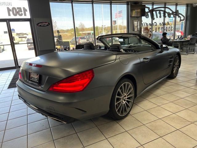 used 2018 Mercedes-Benz SL 550 car, priced at $54,499
