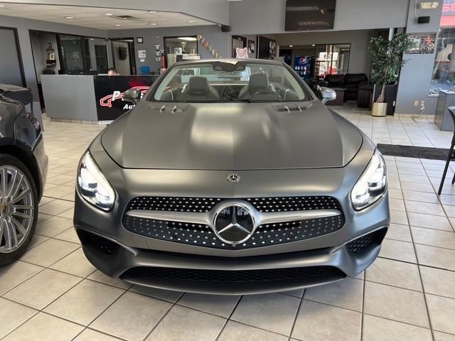 used 2018 Mercedes-Benz SL 550 car, priced at $54,499