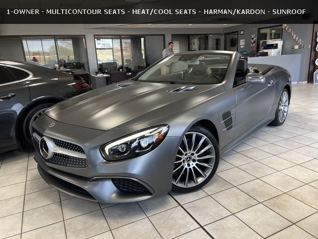 used 2018 Mercedes-Benz SL 550 car, priced at $52,999