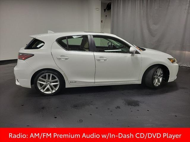 used 2014 Lexus CT 200h car, priced at $12,500