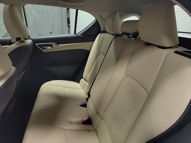 used 2014 Lexus CT 200h car, priced at $12,500