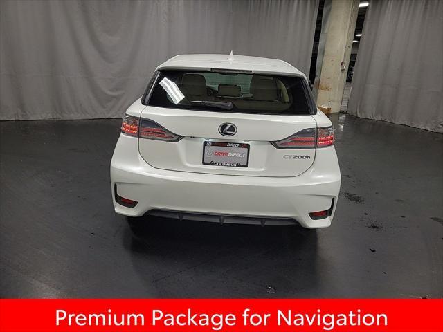 used 2014 Lexus CT 200h car, priced at $12,500