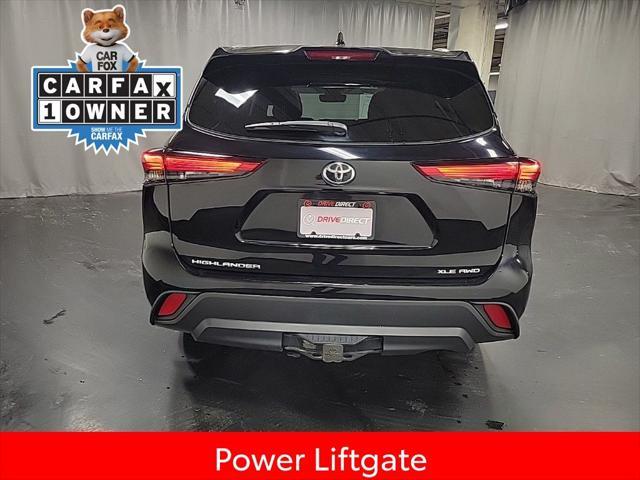 used 2022 Toyota Highlander car, priced at $31,995