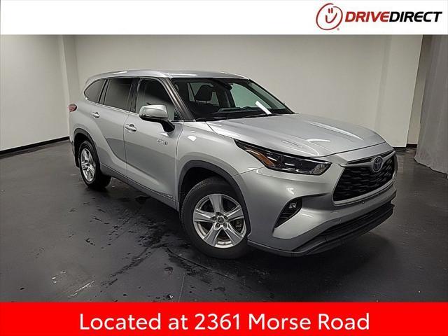 used 2021 Toyota Highlander Hybrid car, priced at $30,995