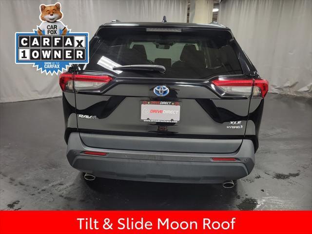 used 2022 Toyota RAV4 Hybrid car, priced at $21,500