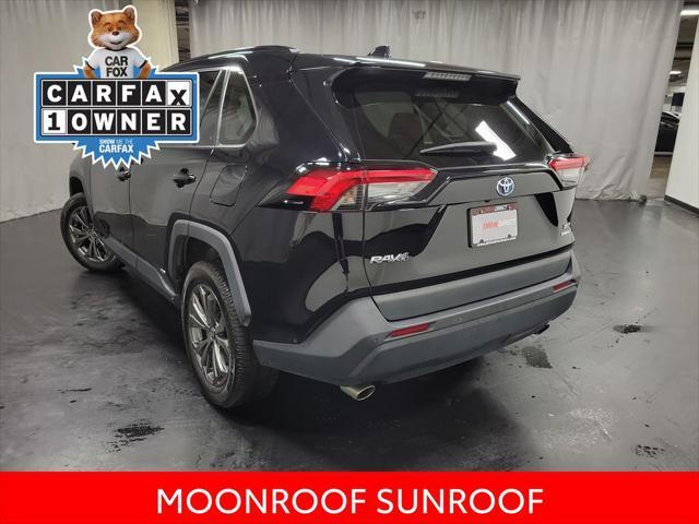 used 2022 Toyota RAV4 Hybrid car, priced at $21,500