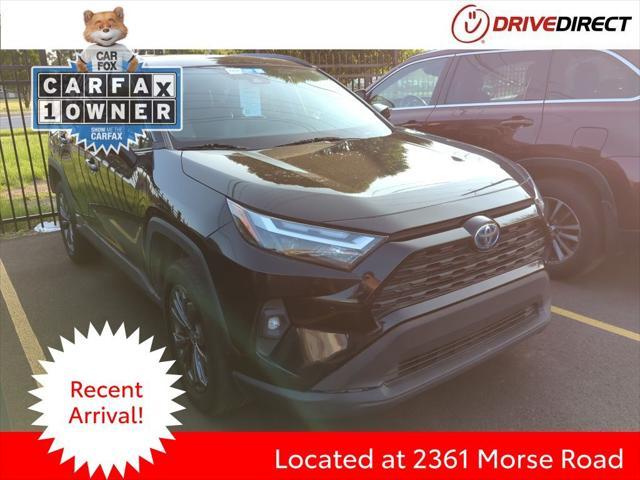 used 2022 Toyota RAV4 Hybrid car, priced at $23,995