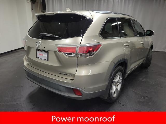 used 2016 Toyota Highlander car, priced at $17,995