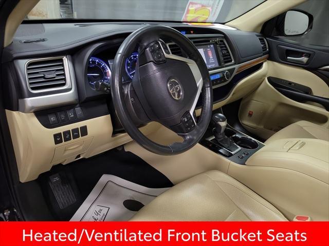 used 2019 Toyota Highlander car, priced at $25,500
