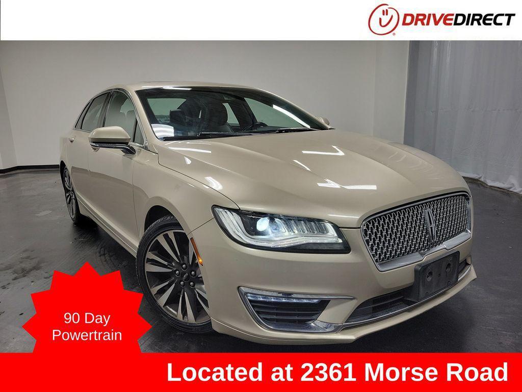 used 2017 Lincoln MKZ car, priced at $9,500