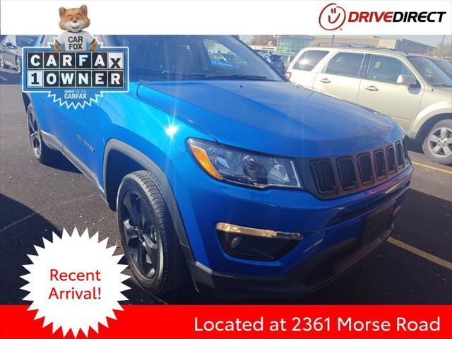 used 2021 Jeep Compass car, priced at $19,995