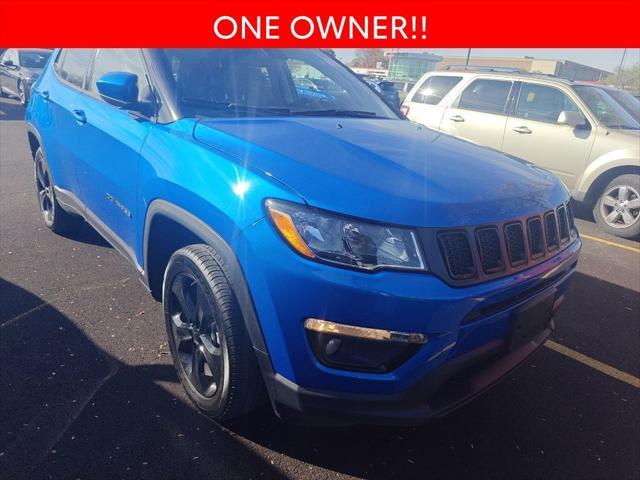 used 2021 Jeep Compass car, priced at $19,995