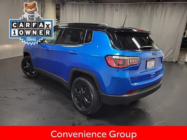 used 2021 Jeep Compass car, priced at $18,994