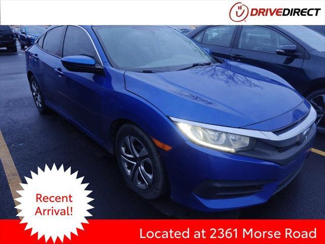 used 2017 Honda Civic car, priced at $14,995