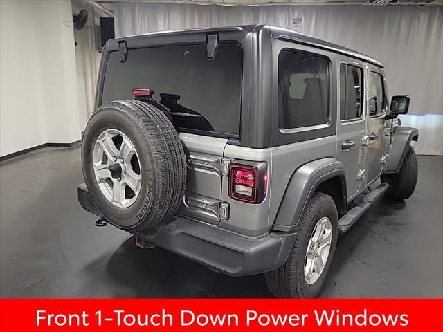 used 2019 Jeep Wrangler Unlimited car, priced at $18,500