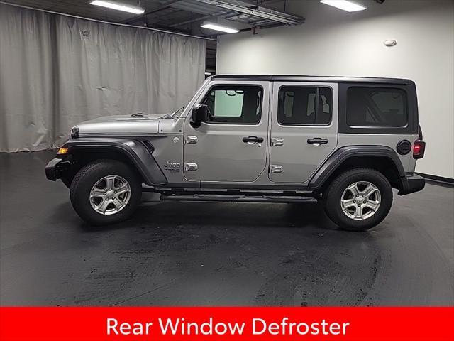 used 2019 Jeep Wrangler Unlimited car, priced at $18,500