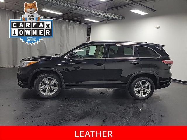 used 2016 Toyota Highlander car, priced at $19,500