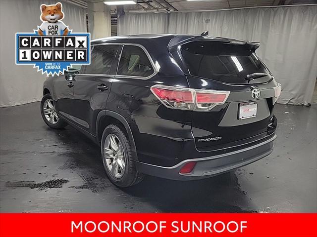 used 2016 Toyota Highlander car, priced at $19,500