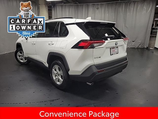 used 2021 Toyota RAV4 Hybrid car, priced at $21,500