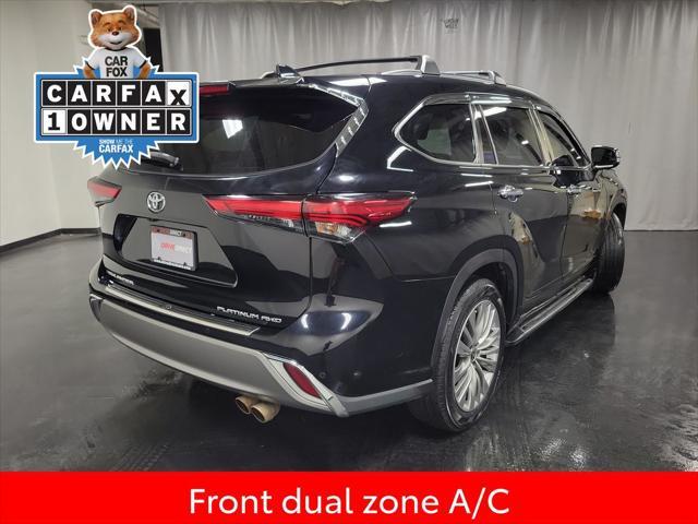 used 2023 Toyota Highlander car, priced at $44,500
