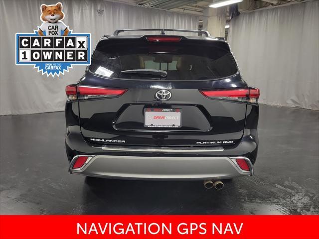 used 2023 Toyota Highlander car, priced at $44,500