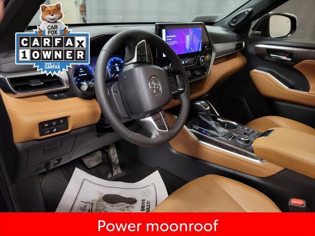 used 2023 Toyota Highlander car, priced at $44,500