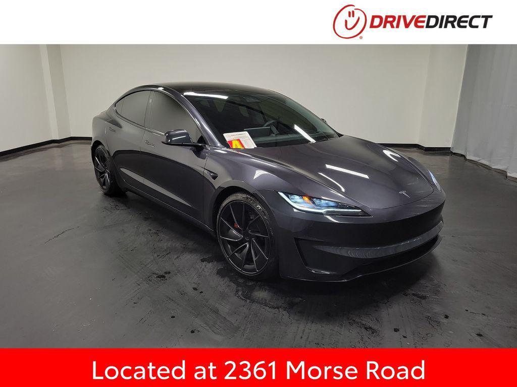 used 2024 Tesla Model 3 car, priced at $41,995