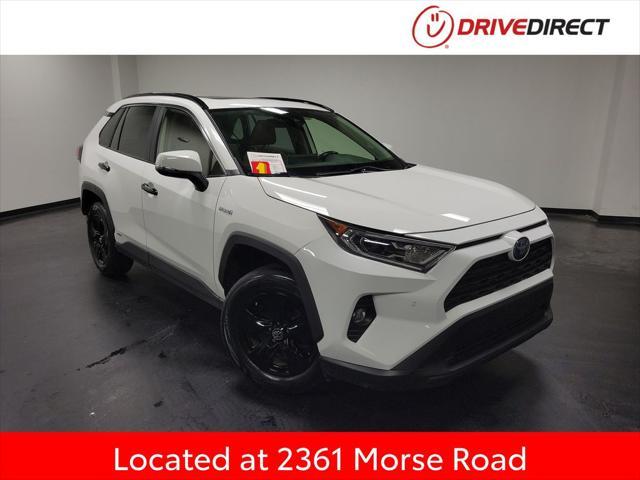 used 2019 Toyota RAV4 Hybrid car, priced at $19,500